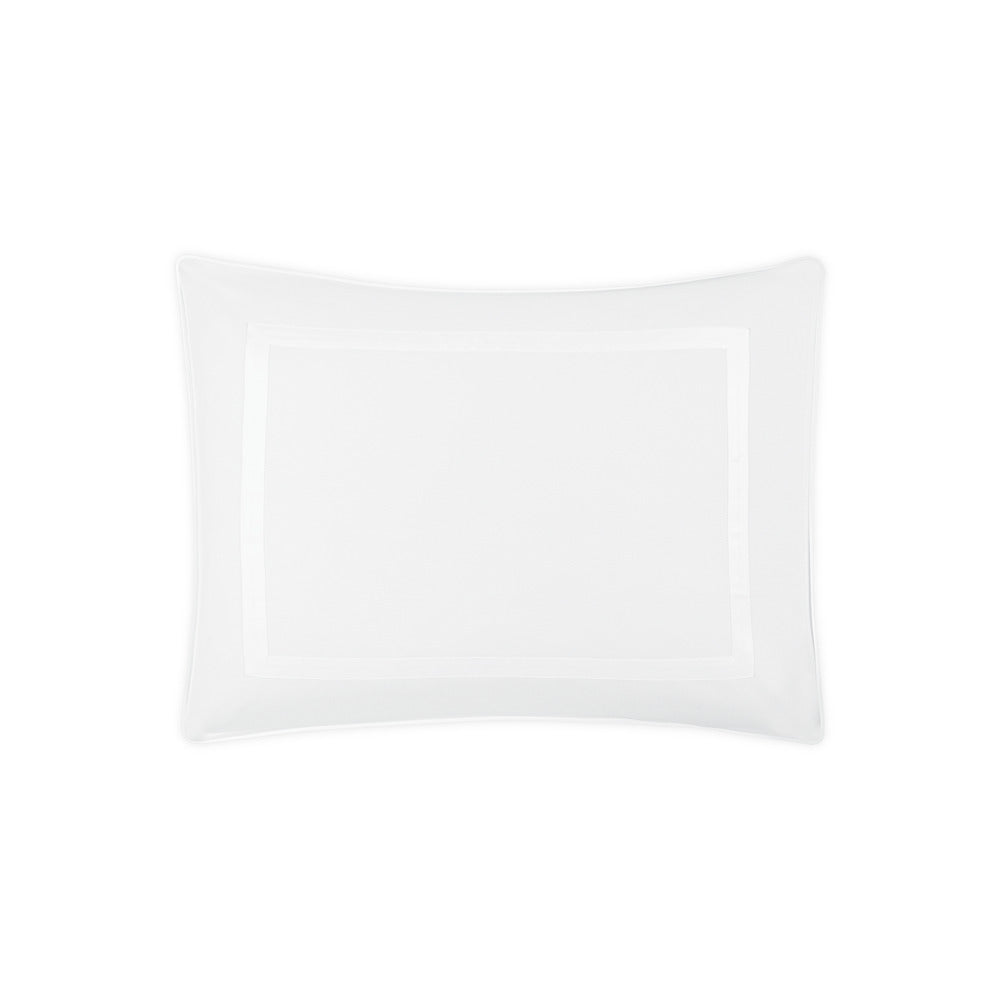 Louise Pique Sham White Standard 