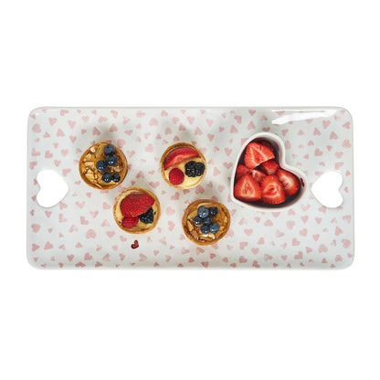 Love You More 16" Tray - Pink by Juliska 1