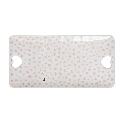 Love You More 16" Tray - Pink by Juliska 