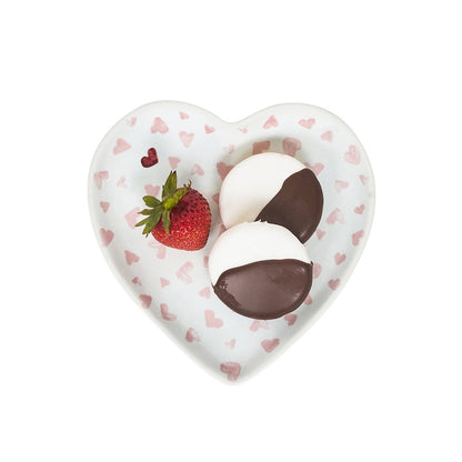 Love You More 7" Heart Tray - Pink by Juliska 1