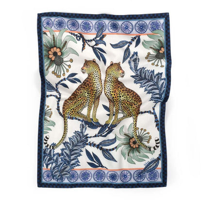 Lovebird Leopards Tea Towel by Ngala Trading Company Additional Image - 3