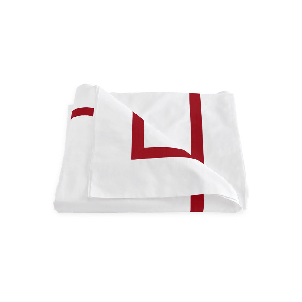 Lowell Duvet Cover Scarlet 