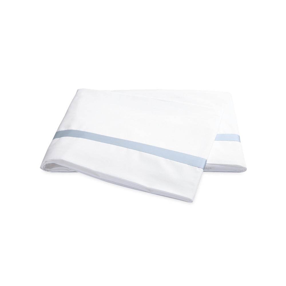 Lowell Flat Sheet Blue 