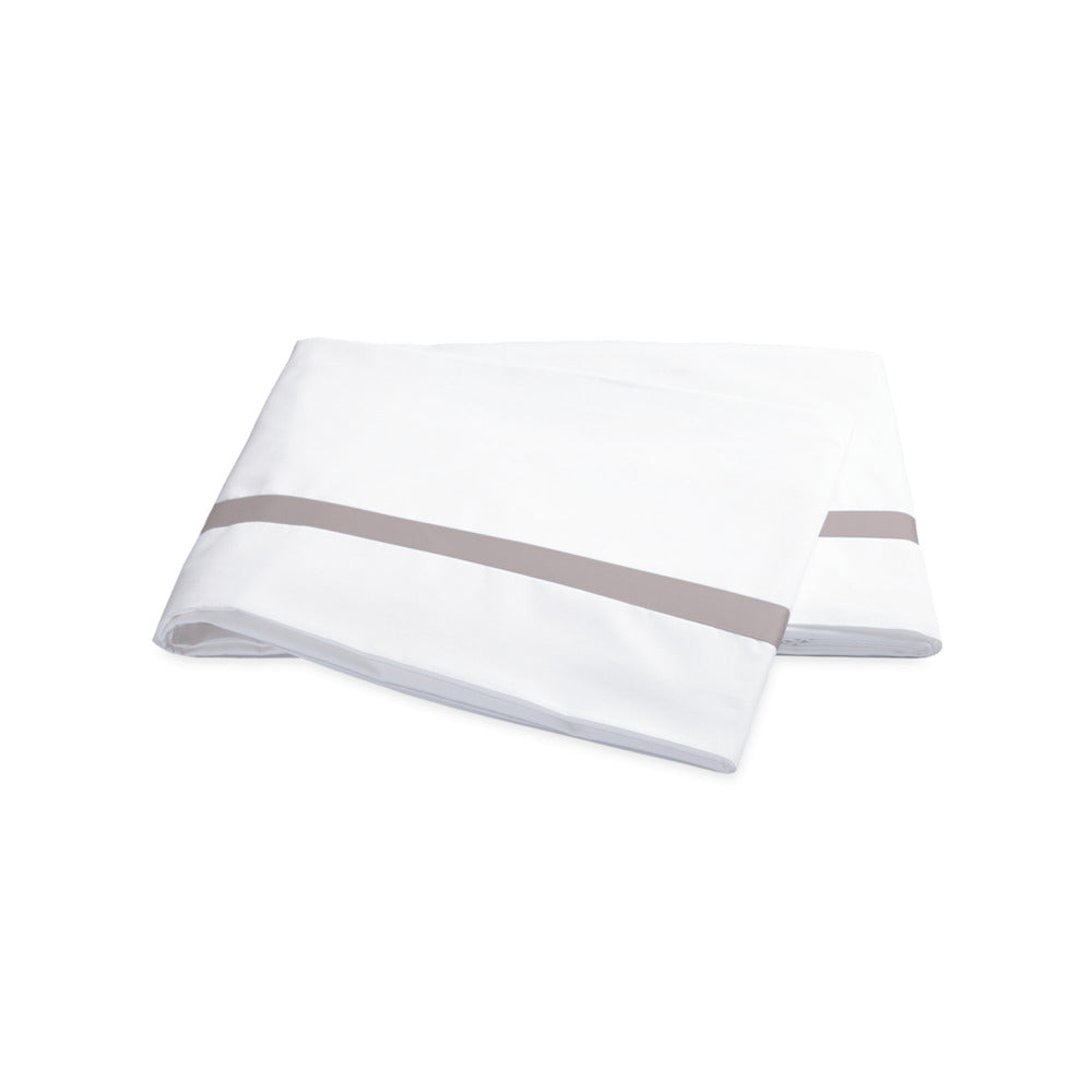 Lowell Flat Sheet Deep Lilac 