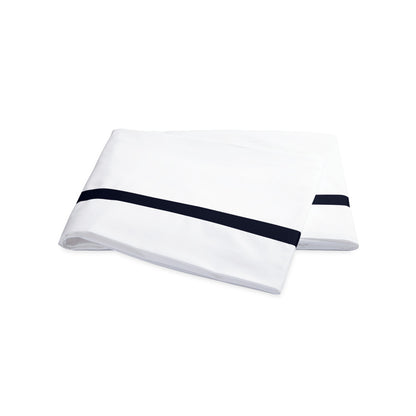Lowell Flat Sheet Navy 