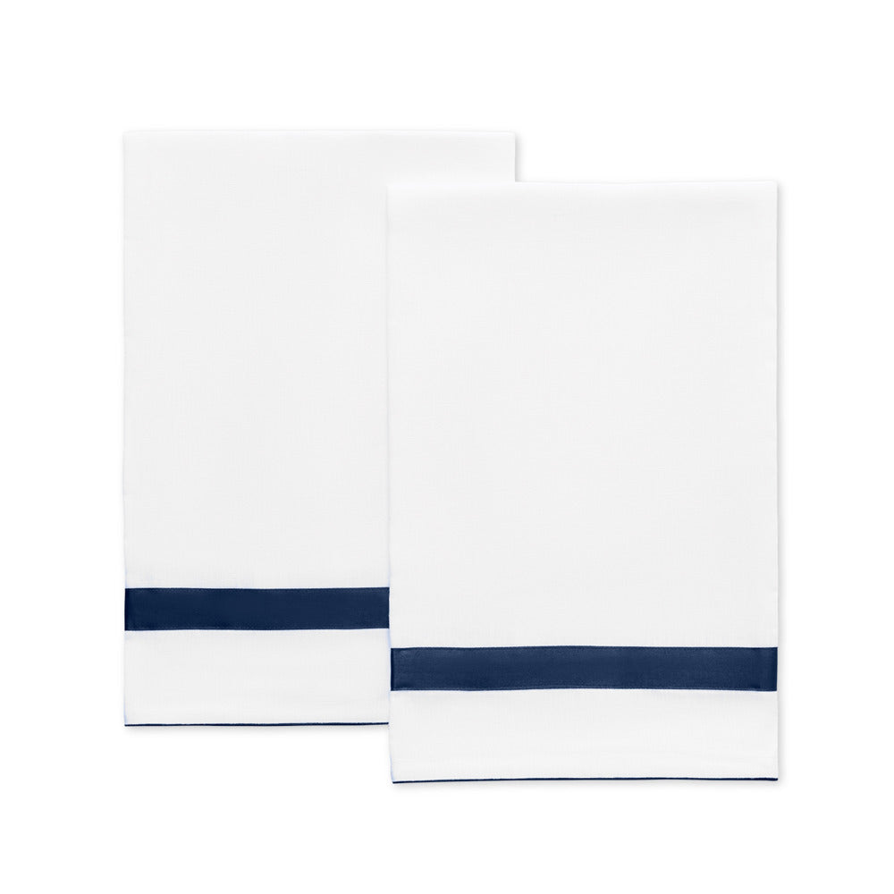 Lowell Guest Towels set of 2 Navy 