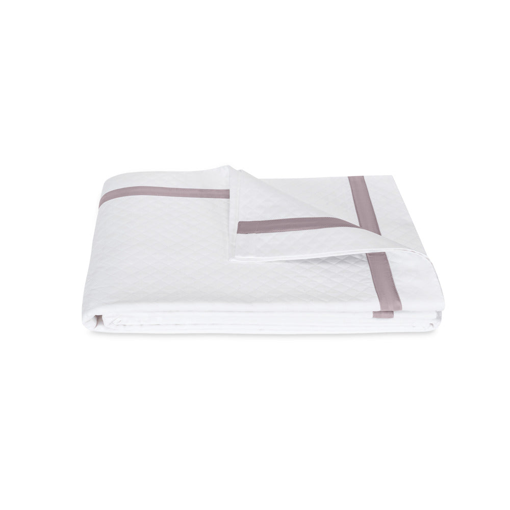 Lowell Matelasse Coverlet Deep Lilac 