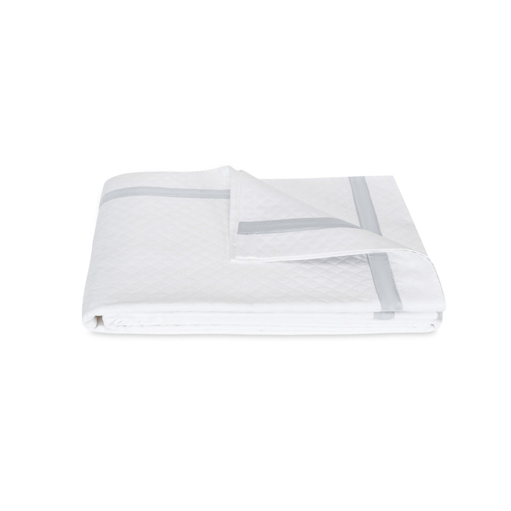 Lowell Matelasse Coverlet Dove 