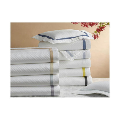 Lowell Matelasse Coverlet Dune 2