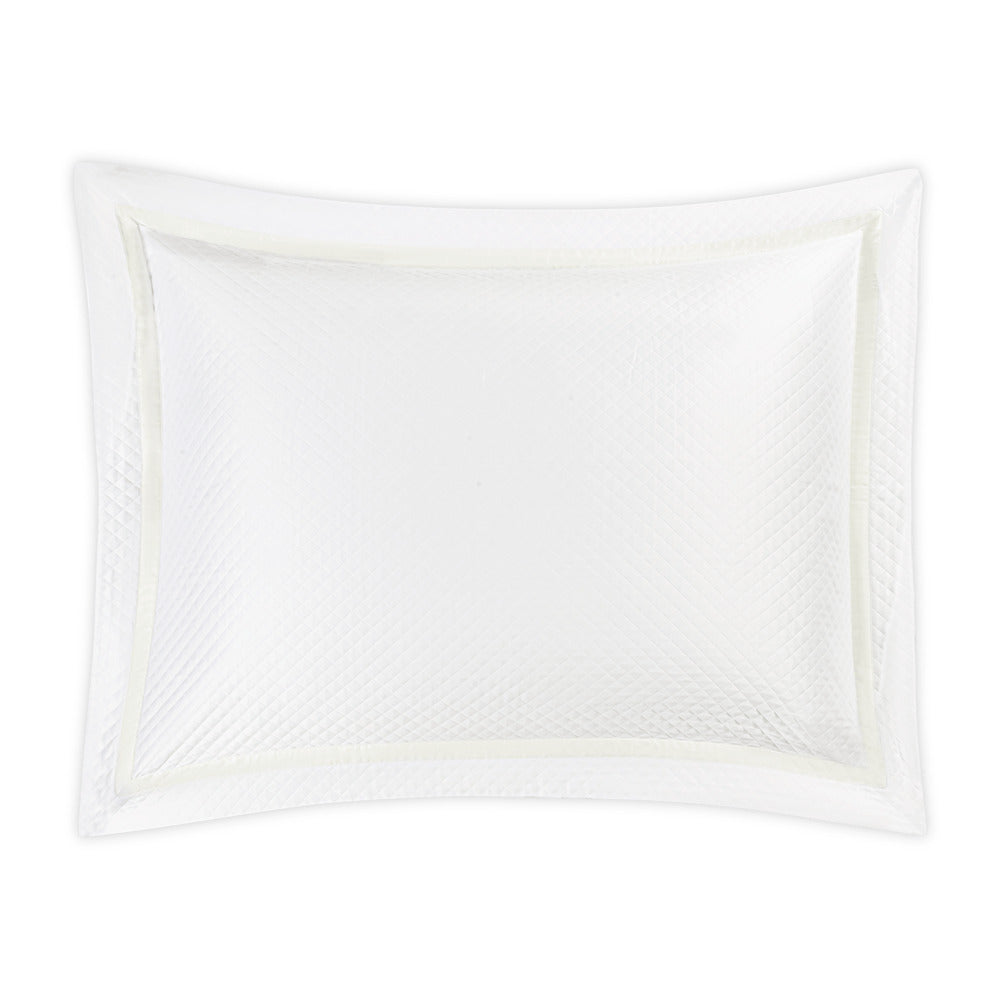 Lowell Matelasse Sham Bone Oversize Euro 