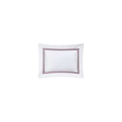 Lowell Matelasse Sham Deep Lilac Boudoir 