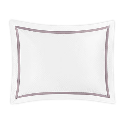 Lowell Matelasse Sham Deep Lilac Oversize Euro 