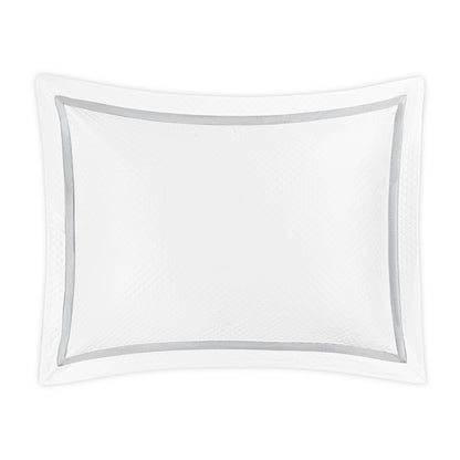 Lowell Matelasse Sham Dove Oversize Euro 