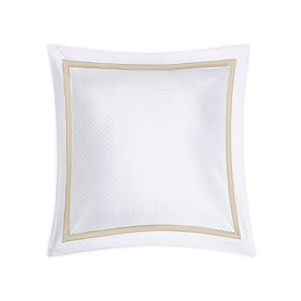 Lowell Matelasse Sham Dune Euro 