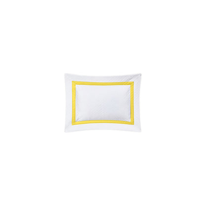 Lowell Matelasse Sham Lemon Boudoir 