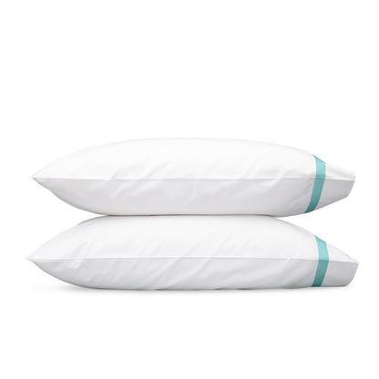 Lowell Pillowcase Pair Aquamarine 