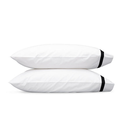 Lowell Pillowcase Pair Black 