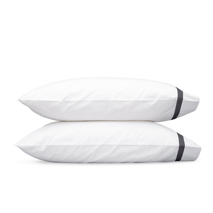 Lowell Pillowcase Pair Charcoal 
