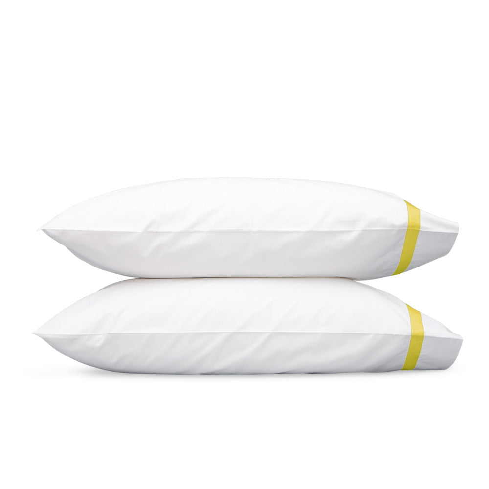 Lowell Pillowcase Pair Lemon 