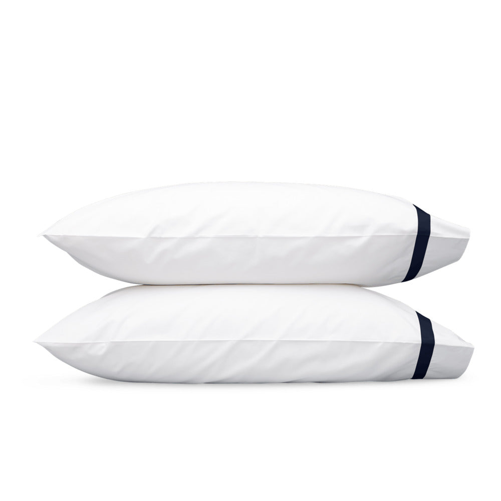 Lowell Pillowcase Pair Navy 