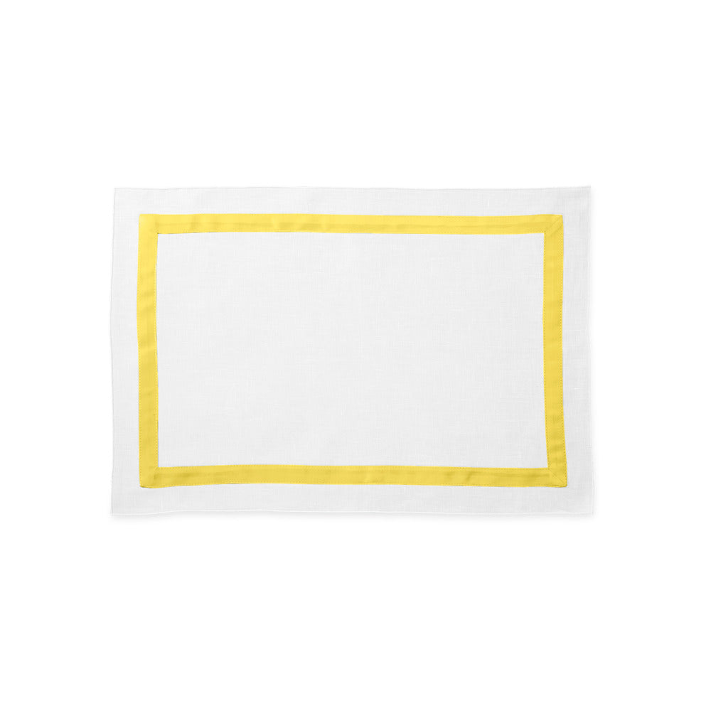 Lowell Placemat set of 4 Canary 