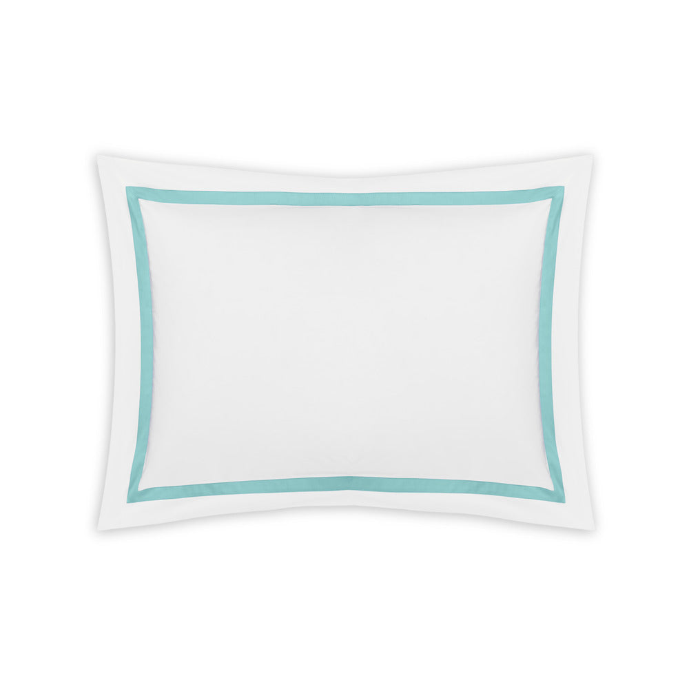 Lowell Sham Aquamarine Standard 