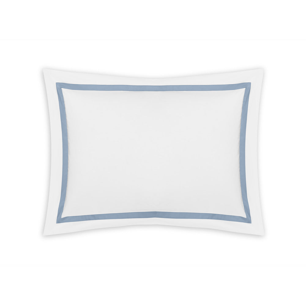 Lowell Sham Hazy Blue Standard 