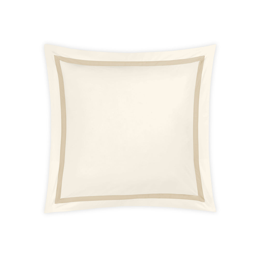 Lowell Sham Ivory & Champagne Euro 