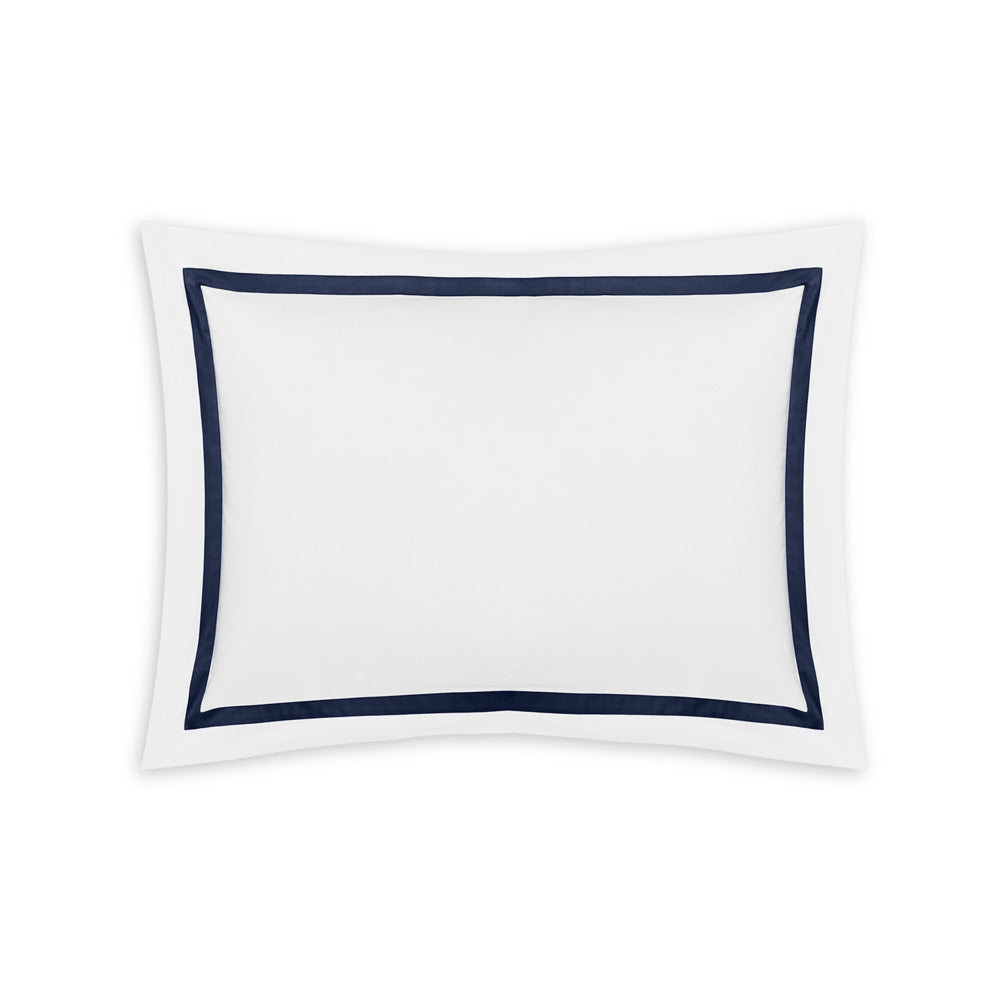 Lowell Sham Navy Standard 