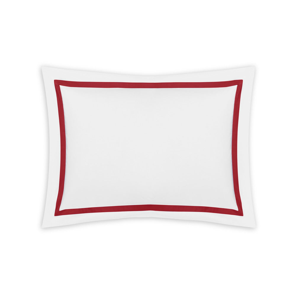 Lowell Sham Scarlet Standard 