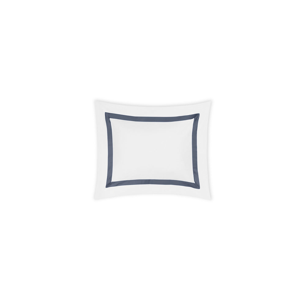 Lowell Sham Steel Blue Boudoir 