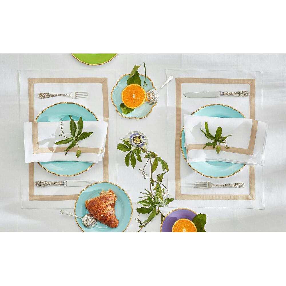 Lowell Tablecloth Azure 2
