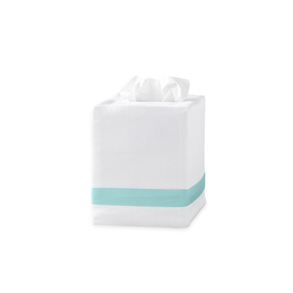 Lowell Tissue Box Cover Aquamarine 