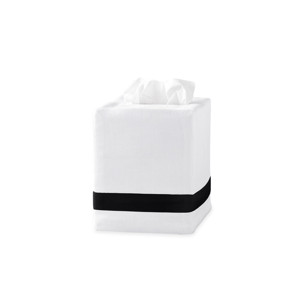 Lowell Tissue Box Cover Black 