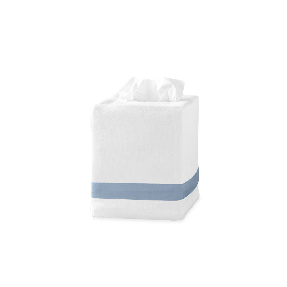 Lowell Tissue Box Cover Hazy Blue 