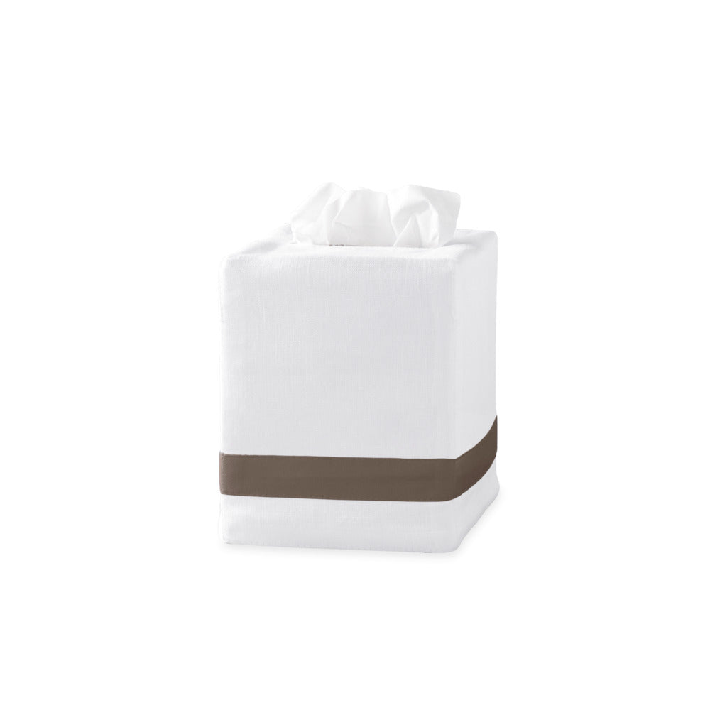 Lowell Tissue Box Cover Mocha 
