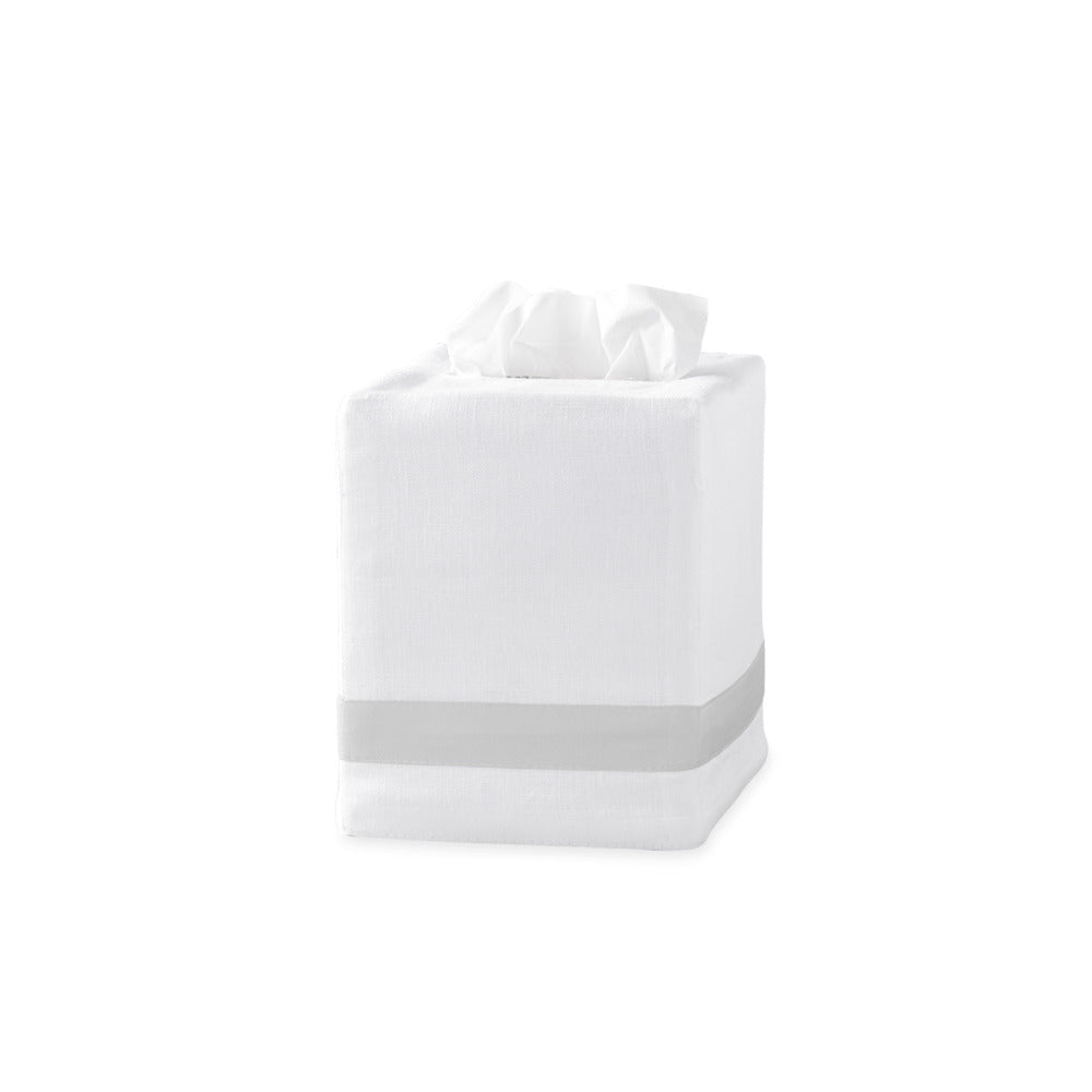 Lowell Tissue Box Cover Silver 