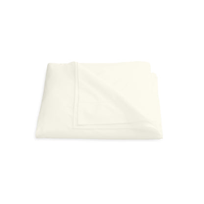Luca Hemstitch Duvet Cover Ivory 