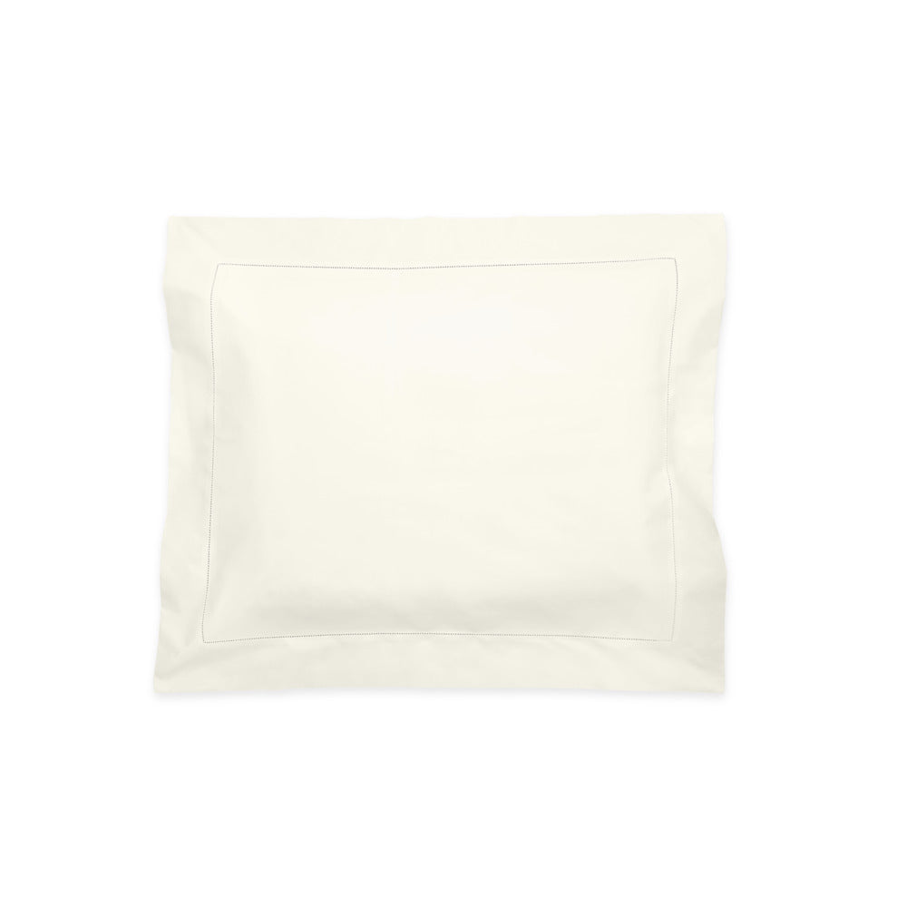 Luca Hemstitch Sham Ivory Standard 