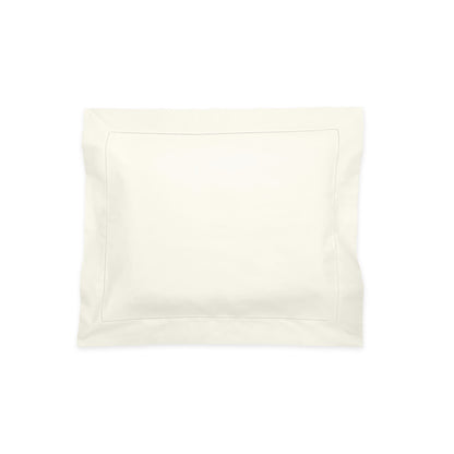 Luca Hemstitch Sham Ivory Standard 
