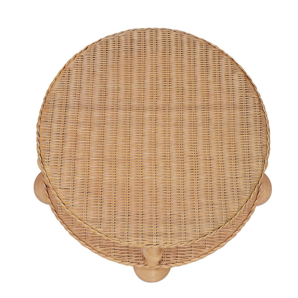 Lucas Wicker Drinks Table by Bunny Williams Home 4