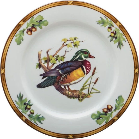 Luncheon Wood Duck Game Birds by Julie Wear 