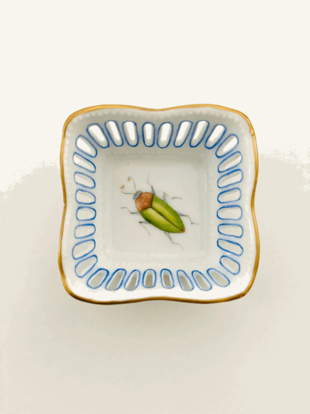 M39 - Tiny Pierced Dish by Anna Weatherley