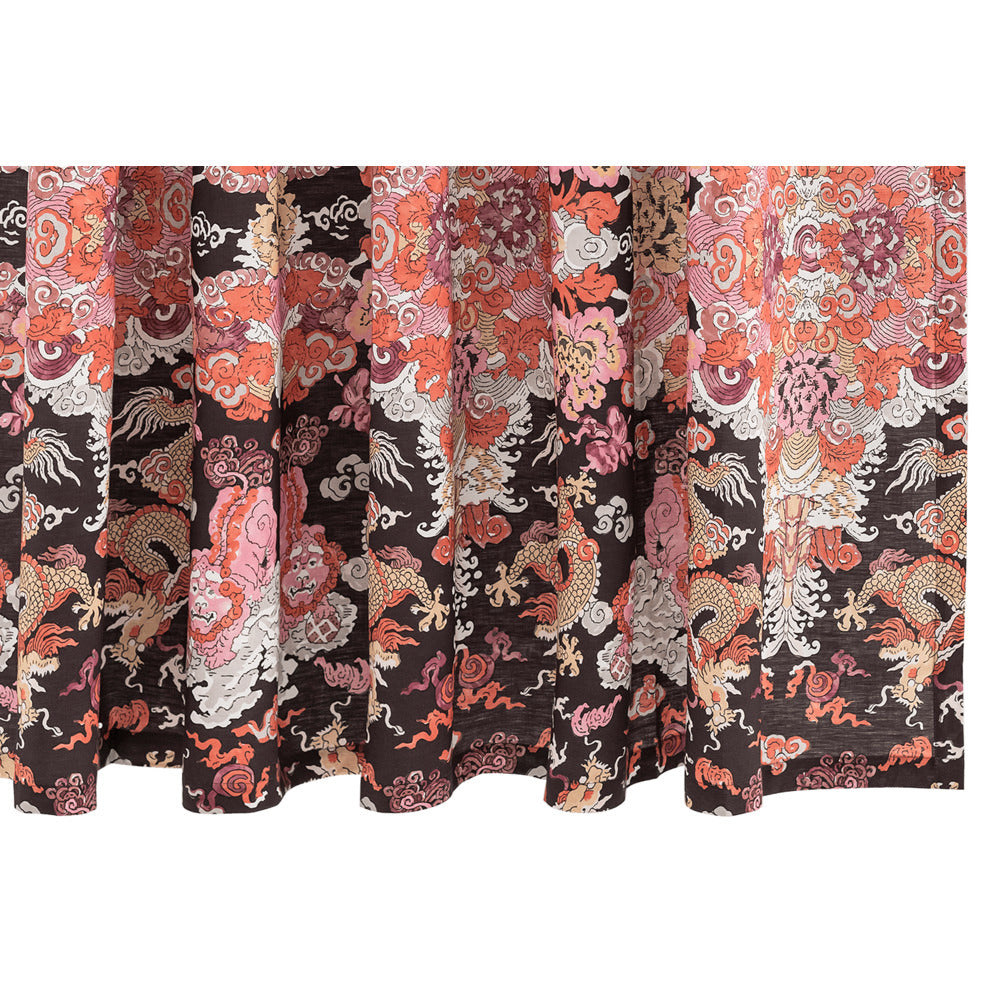 Magic Mountain 72" W x 72" L Shower Curtain Chocolate Persimmon 