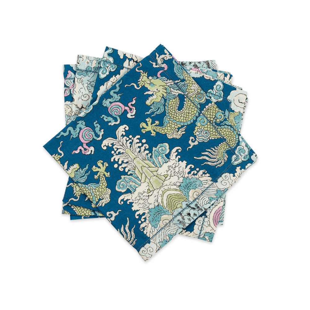 Magic Mountain Napkin set of 4 Aquarius 