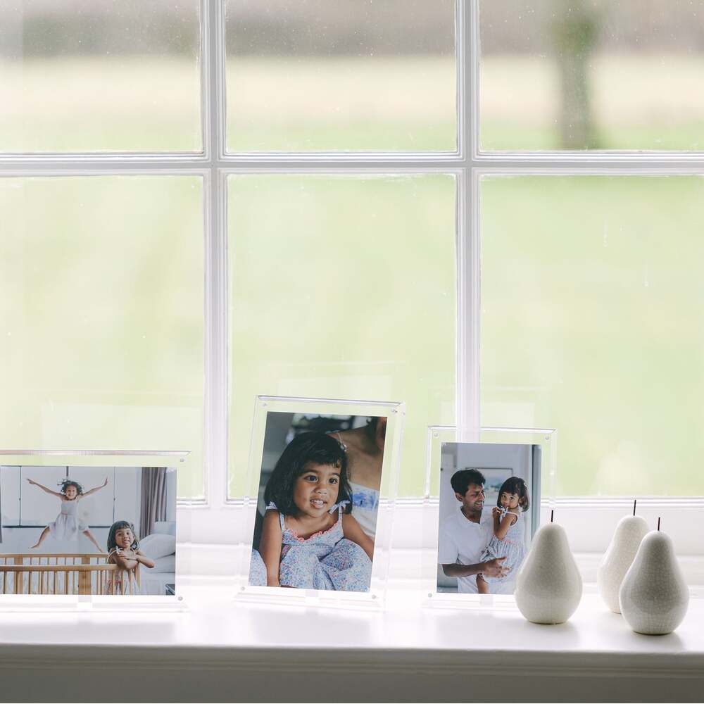 Magnetic Bevel Edged Acrylic Photo Frame by Addison Ross Additional Image-2