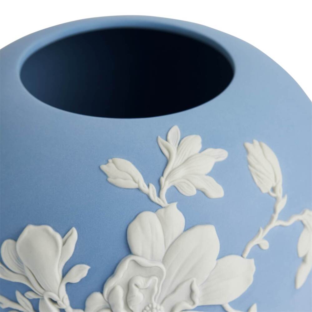 Magnolia Blossom Large Jasper Vase 18 cm by Wedgwood Additional Image - 2