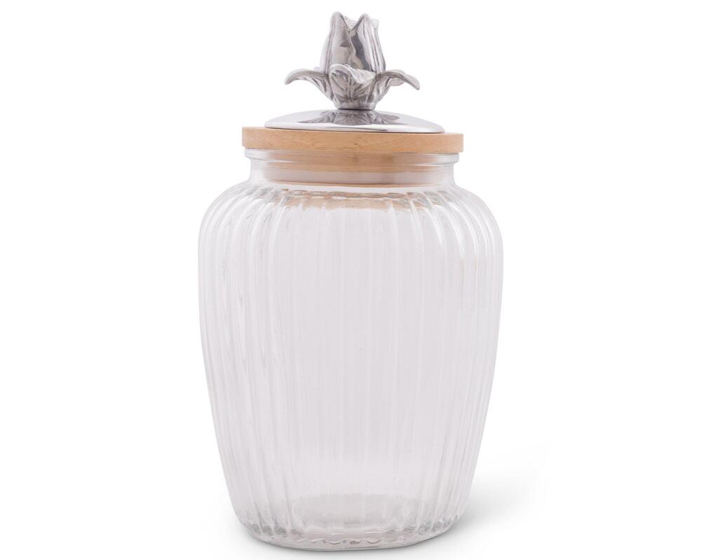 Magnolia Glass Canister by Arthur Court Designs 1