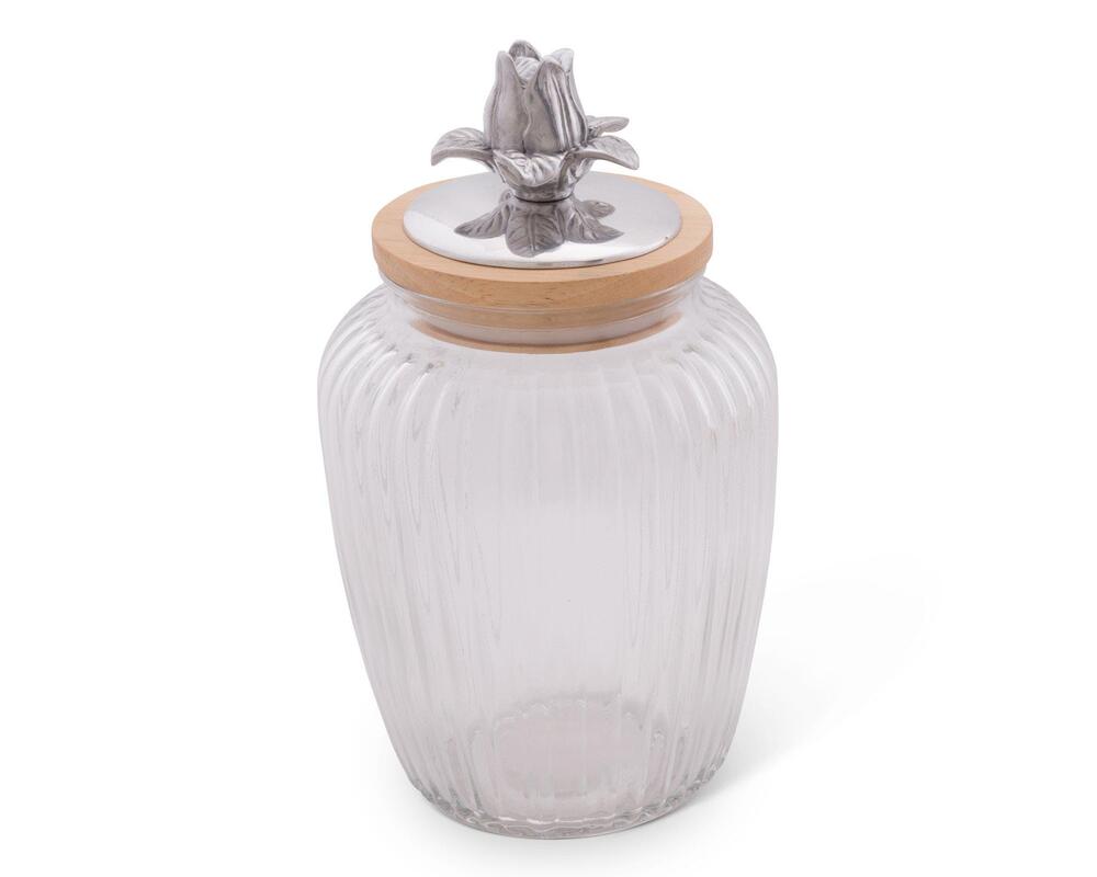 Magnolia Glass Canister by Arthur Court Designs 4