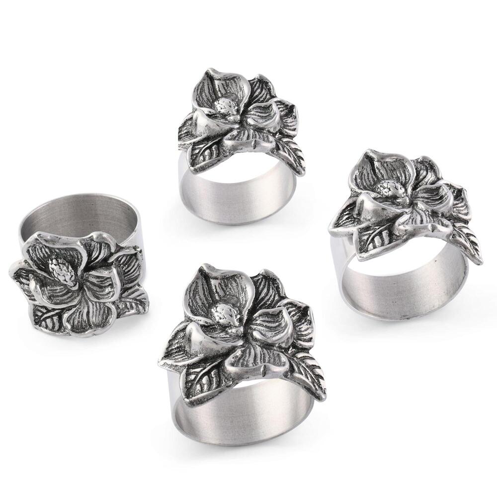 Arthur Court Designs Magnolia Napkin Rings - Thumbnail 3